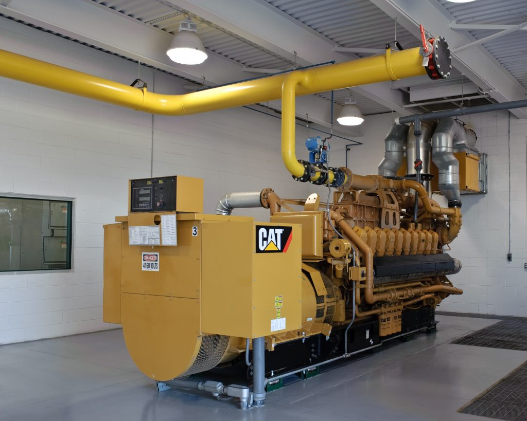 CAT natural gas generator